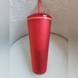 Starbucks Valentines Day 2022 Limited Edition Hearts Dome soft to touch Red Cup